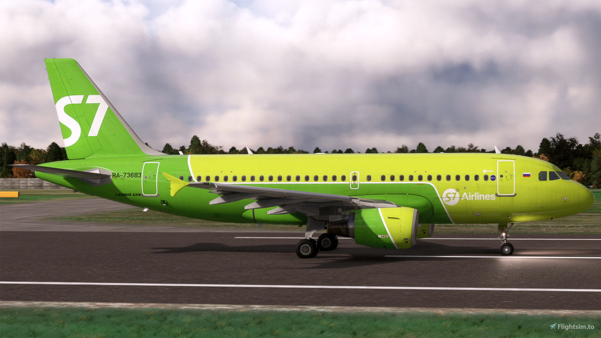 シベリアS7航空 Aviationtag A319