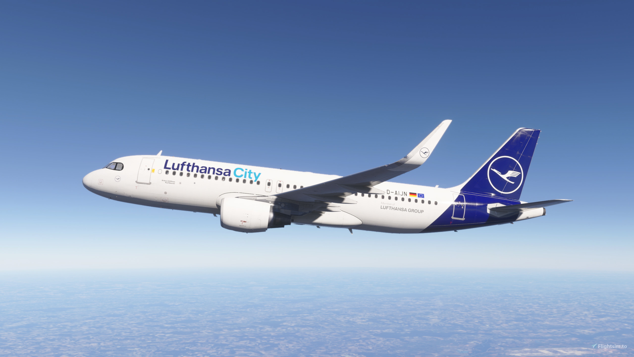 Airbus A320 Lufthansa City (D-AIJN) for Microsoft Flight