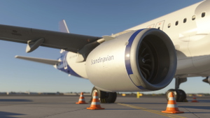 Airbus A320neo Scandinavian Airlines (SE-RZE) thumbnail 4
