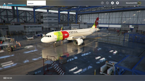 Airbus A320NEO TAP CS-TPS (fictional)