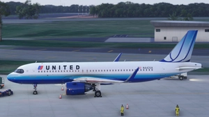 [A32NX] Airbus A320neo United Airlines "Blue Tulip" thumbnail 2