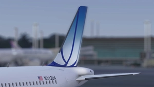 [A32NX] Airbus A320neo United Airlines "Blue Tulip" thumbnail 4