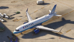 [A32NX] Airbus A320neo United Airlines "Blue Tulip" thumbnail 5
