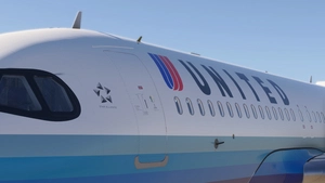 [A32NX] Airbus A320neo United Airlines "Blue Tulip" thumbnail 8