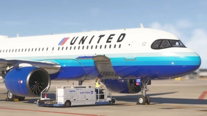 [A32NX] Airbus A320neo United Airlines "Blue Tulip" thumbnail 10
