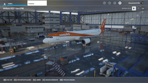Airbus A321 Neo PW Easyjet 2025