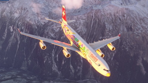 Airbus A340-300 | SWISS | HB-JMJ | Flower Power Livery thumbnail 2