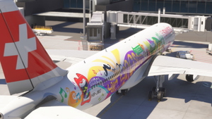 Airbus A340-300 | SWISS | HB-JMJ | Flower Power Livery thumbnail 7