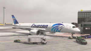 Airbus A350 EgyptAir (SU-GGE) thumbnail 3