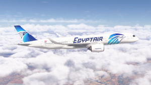 Airbus A350 EgyptAir (SU-GGE) thumbnail 8
