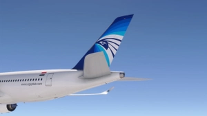 Airbus A350 EgyptAir (SU-GGE) thumbnail 9