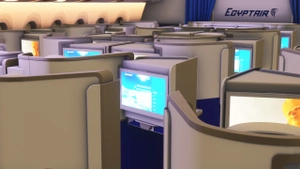 Airbus A350 EgyptAir (SU-GGE) thumbnail 22