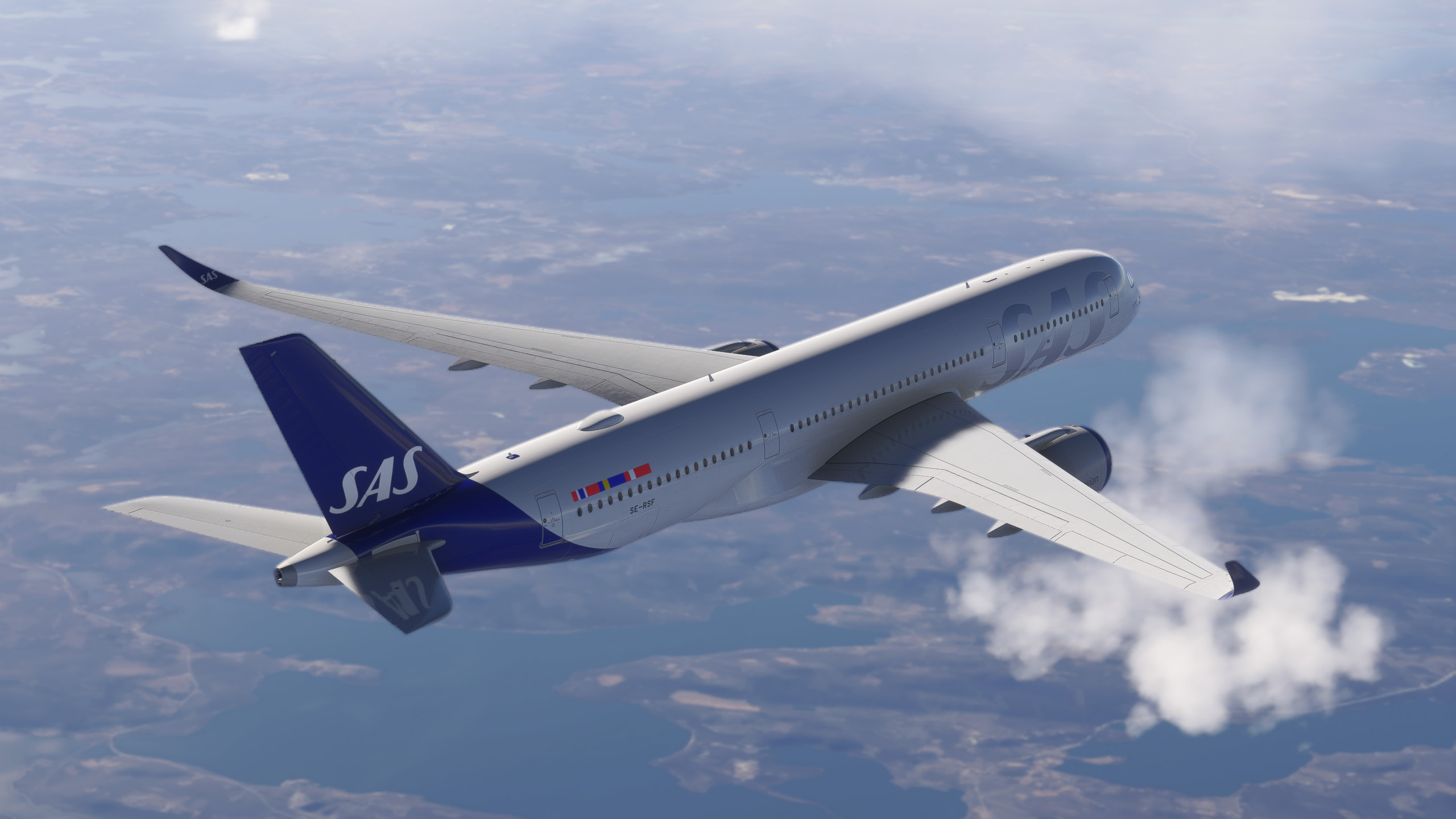 Airbus A350 Scandinavian Airlines (SE-RSF) - Image 1