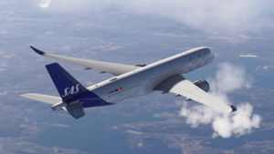 Airbus A350 Scandinavian Airlines (SE-RSF) thumbnail 1