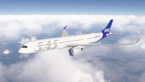 Airbus A350 Scandinavian Airlines (SE-RSF) thumbnail 15