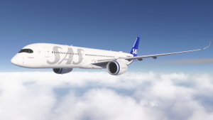 Airbus A350 Scandinavian Airlines (SE-RSF) thumbnail 17