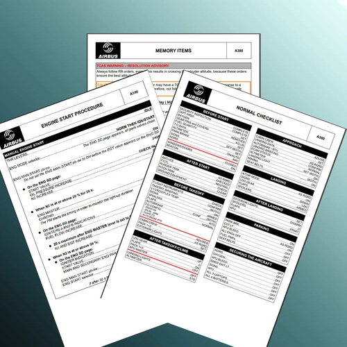 Airbus A380 Normal Checklist
