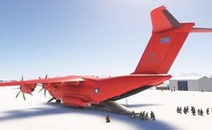 Airbus A400M British Antarctic Survey  thumbnail 2