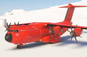Airbus A400M British Antarctic Survey  thumbnail 8