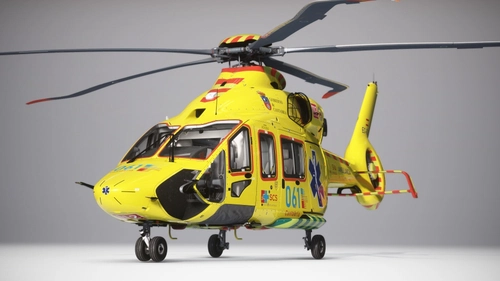 Airbus ACH160 | Cantabria 061 SCS Air Ambulance | Fictional | v3 | 8K
