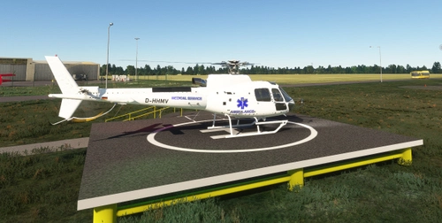 Airbus H125  "D-HHMV"  /  Ambulance  /  on request