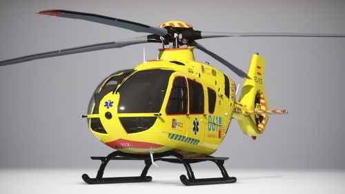 Airbus H135 | Cantabria 061 SCS Air Ambulance | Fictional | v2 | 8K