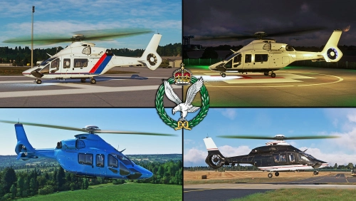 Airbus H160 | AAC 8 Flight retro livery pack