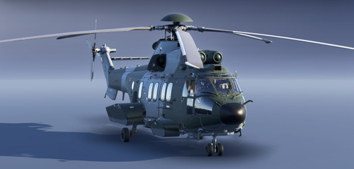 Airbus H225 | Brazilian Air Force H-36 Caracal - 4k