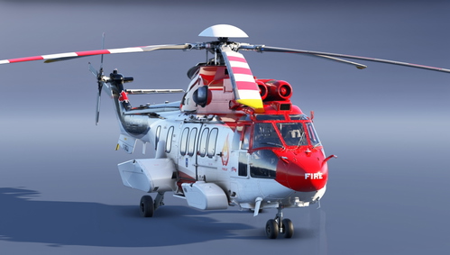 Airbus H225 | Coldstream Helicopters C-GRGJ FIRECAT | 8k