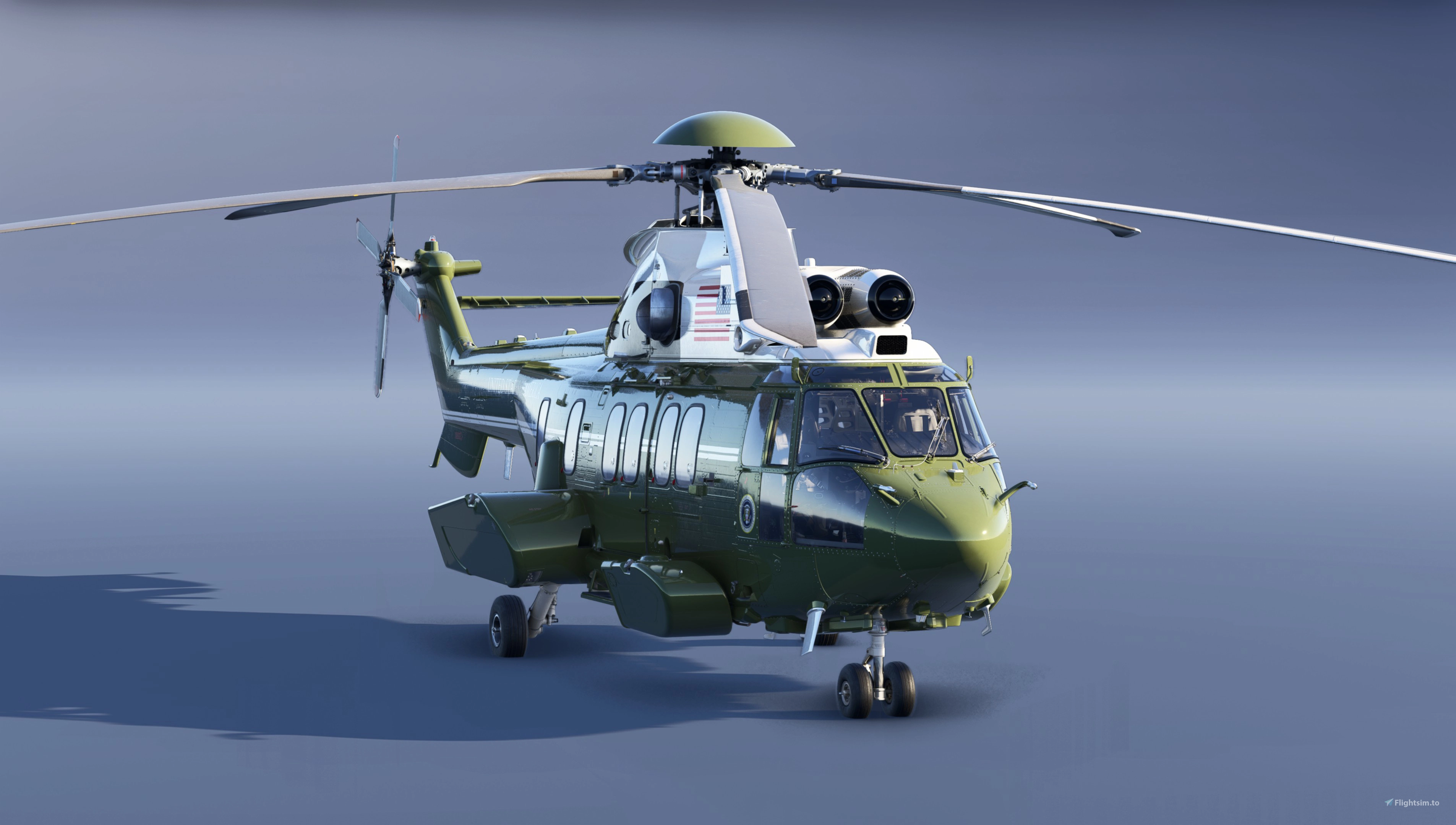 航空機・ヘリコプター R/C FLIGHT SIMULATOR Airbus Helicopter H225 Liveries のために Microsoft Flight