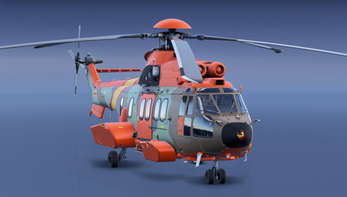 Airbus H225 | Spanish Army HU.27-03 UME | 8k | v1