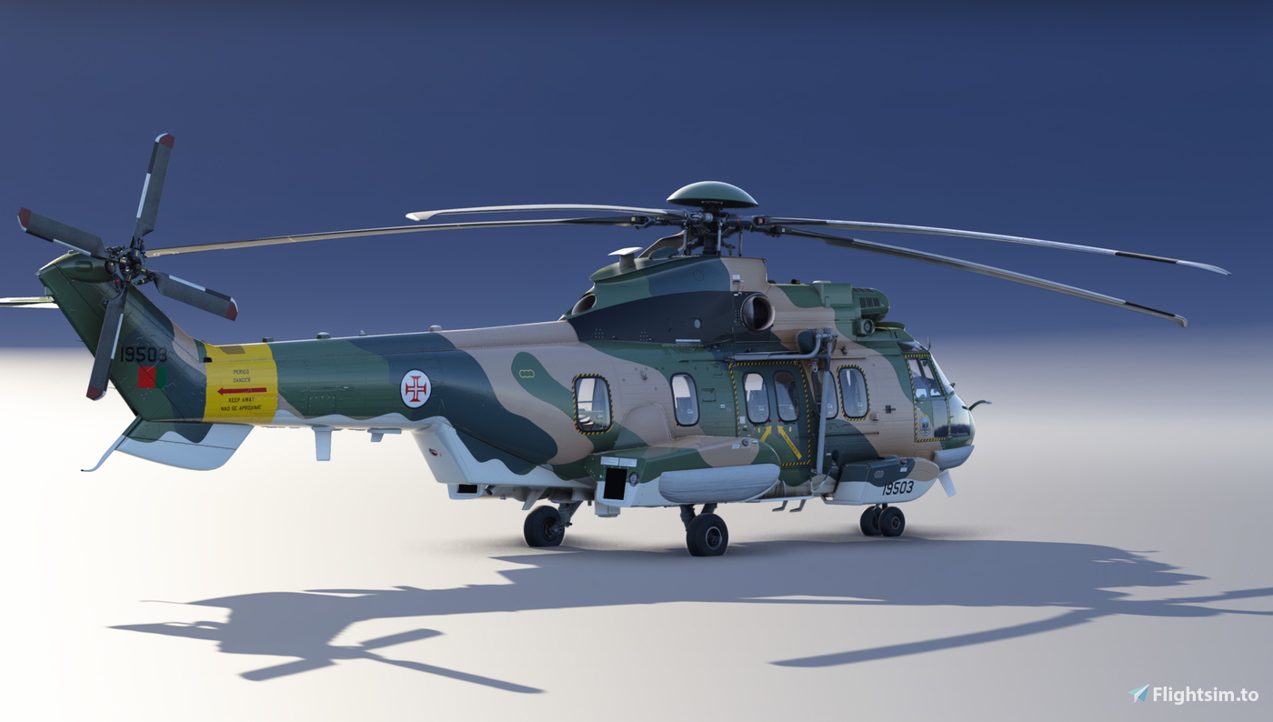 Airbus H225 | FAP 19503 | 8k | v.1.1 for Microsoft Flight Simulator | MSFS