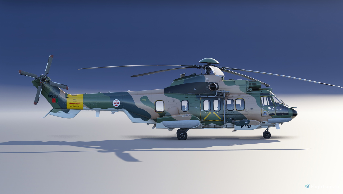 Airbus H225 | FAP 19503 | 8k | v.1.1 for Microsoft Flight Simulator | MSFS