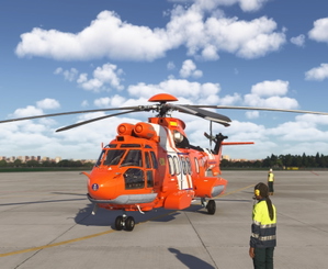 Airbus H225 | Spain | Salvamento Maritimo EC-MCR | 8k | v4 thumbnail 2