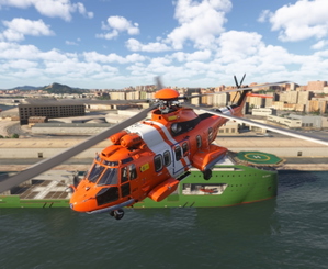 Airbus H225 | Spain | Salvamento Maritimo EC-MCR | 8k | v4 thumbnail 3