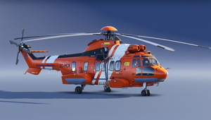 Airbus H225 | Spain | Salvamento Maritimo EC-MCR | 8k | v4 thumbnail 13