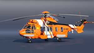 Airbus H225 | Spain | Salvamento Maritimo EC-MCR | 8k | v4 thumbnail 14