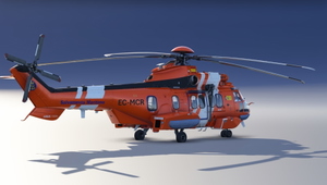 Airbus H225 | Spain | Salvamento Maritimo EC-MCR | 8k | v4 thumbnail 15