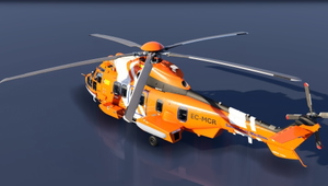 Airbus H225 | Spain | Salvamento Maritimo EC-MCR | 8k | v4 thumbnail 18