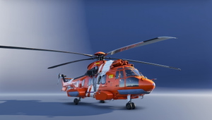 Airbus H225 | Spain | Salvamento Maritimo EC-MCR | 8k | v4 thumbnail 19