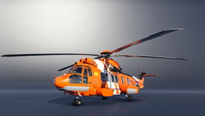 Airbus H225 | Spain | Salvamento Maritimo EC-MCR | 8k | v4 thumbnail 20