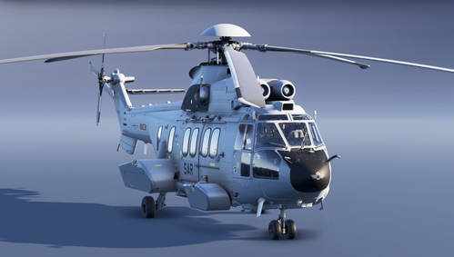 Airbus H225 | Spanish Air Force  HD.21-21  | 8k | v2