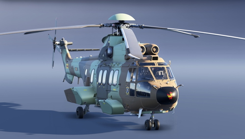 Airbus H225 | Spanish Army HU.21-17 | 8k | v3