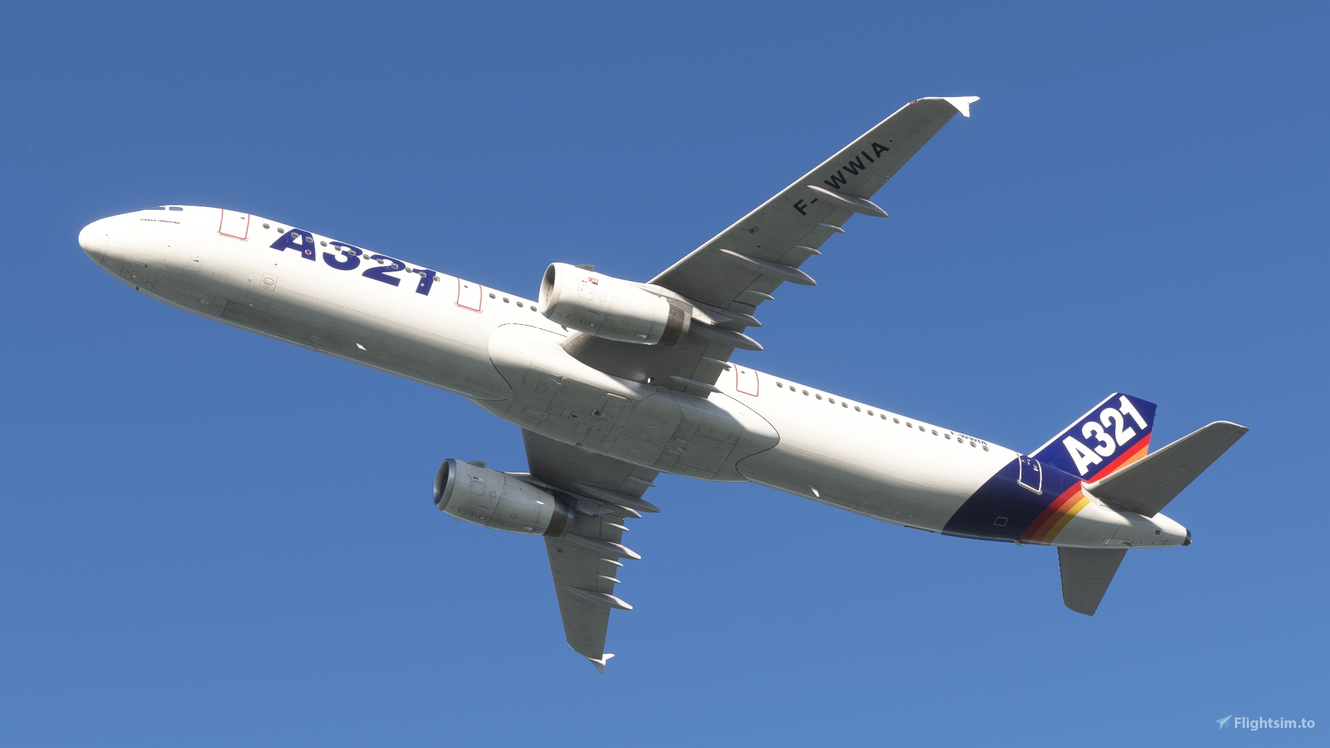 Inflight 1:200 ハウスカラー A321 F-WWIB Airbus House Colors F-WWIA