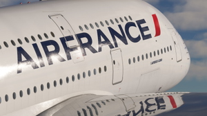 Air France F-HPJB [8K 4K] | FlyByWire a380X thumbnail 3