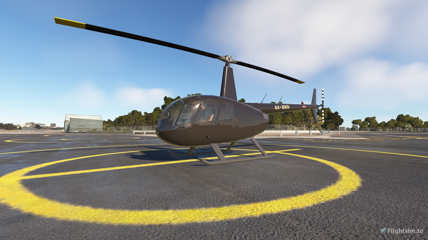 Airland R44 4X-BES for Microsoft Flight Simulator | MSFS