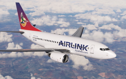 Airlink Boeing 737-600 PMDG ZS-VDB Fictional