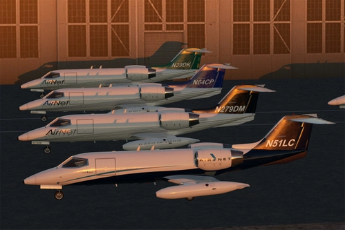 AirNet Megapack - CARGO - Flysimware Learjet 35A