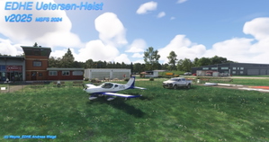 Airport Uetersen-Heist EDHE near Hamburg Germany MSFS 2020 + MSFS 2024 thumbnail 2