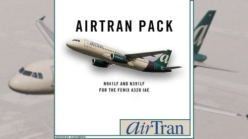 AirTran 2-Pack N391LF & N941LF | Fenix V2 | 8K & 4K